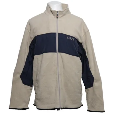 Fleece jas (Beige, Zwart) van Chaps Polyamide, Polyester