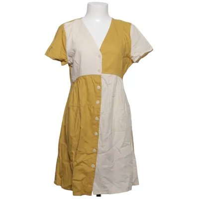 Dress (Yellow, White) from Thinking Mu Cotton