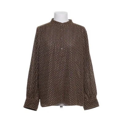 Blus (Brun, Svart) från Arket Bomull, Polyester