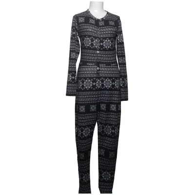 Onesie (Black, White) from Girls Night In Elastane, Polyester