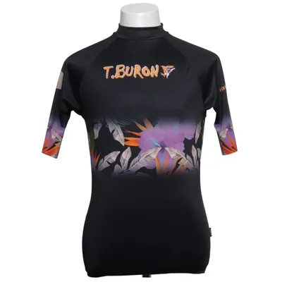 Swim shirt (Black, Multicolored) from Sismic Elastane, Polyester