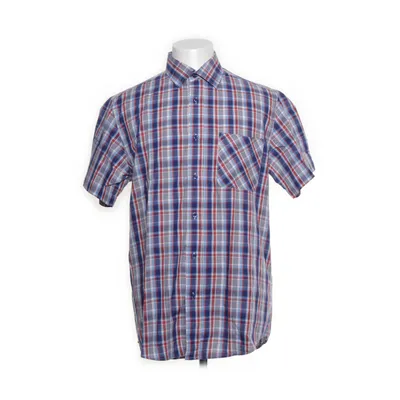 Short sleeve shirt (Blue, Red, White) from American English by Park Lane Cotton, Polyester