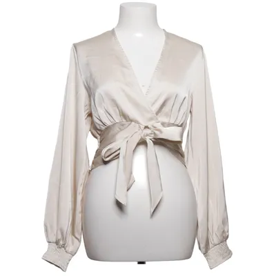 Slå-om bluse (Beige) fra Elli White Polyester