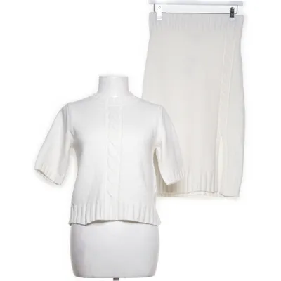 Set (Vit) från Holly & Whyte by Lindex Akryl, Polyester, Viskos