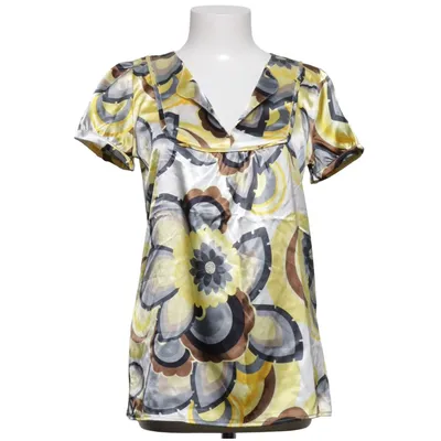 Top (Geel, Grijs, Meerkleurig) van Hallhuber Trend Elastaan, Polyester