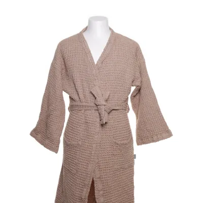 Bathrobe (Beige) from Luhta Cotton, Linen