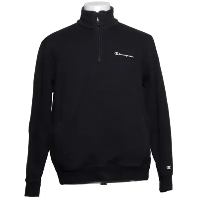 Sweatshirt (Black) from Champion Cotton, Elastane, Polyester