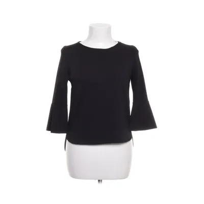 Blus (Svart) från Zara W&B Collection Elastan, Polyester