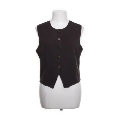 Vest (Brown) from H&M Viscose, Polyester, Elastane