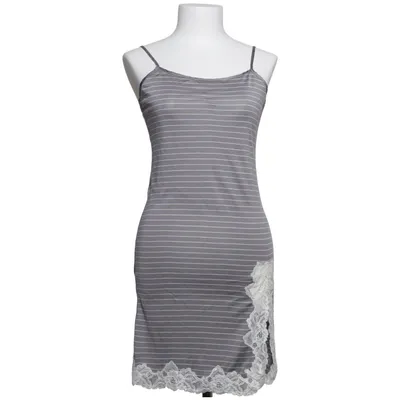 Nightgown (Gray, White) from Gattina Silk