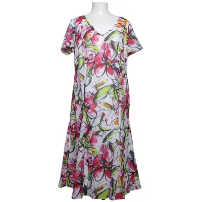Robe (Blanc, Rose, Vert) de Fabiani Acétate, Coton, Polyamide