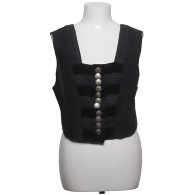 Gilet (Zwart, Rood) van Perry Landhaus Linnen, Viscose