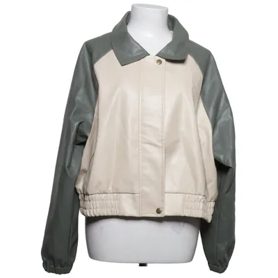 Jakke (Beige, Grøn) fra Dazy Polyester