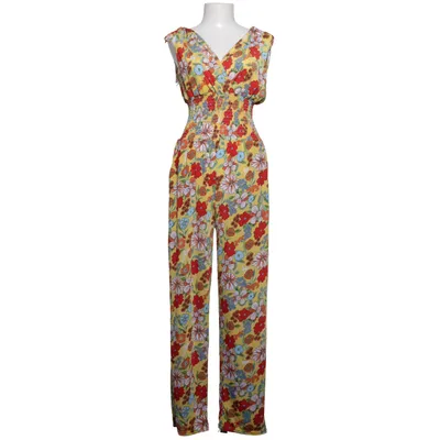Jumpsuit (Yellow, Multicolored) from Defox Elastane, Polyamide