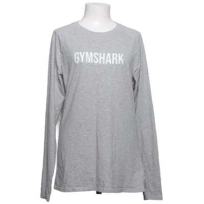 Lange mouwen shirt (Grijs) van Gymshark Katoen, Elastaan