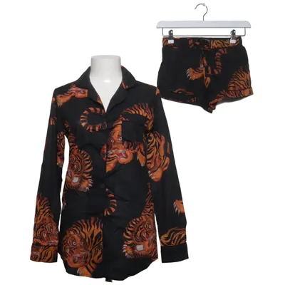 Pyjama (Schwarz, Orange, Mehrfarbig) von Desmond & Dempsey Baumwolle