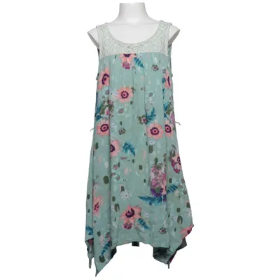 Dress (Green, Multicolored) from Mudd Cotton, Nylon, Polyester, Viscose