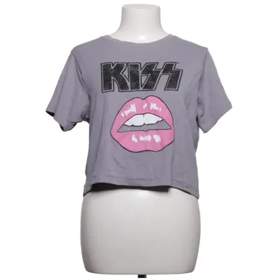 T-shirt (Grå) från Kiss Bomull, Elastan