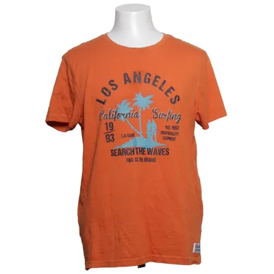 T-shirt (Oranje) van Denim Factory Katoen