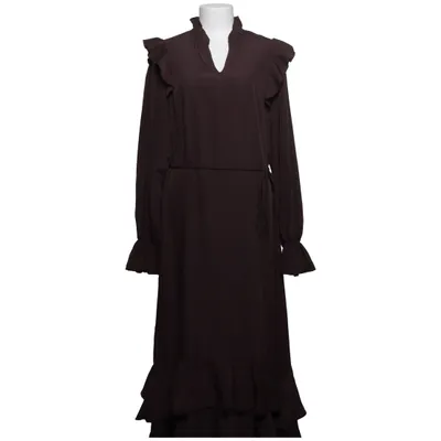 Robe longue (Marron) de Ellos Polyester