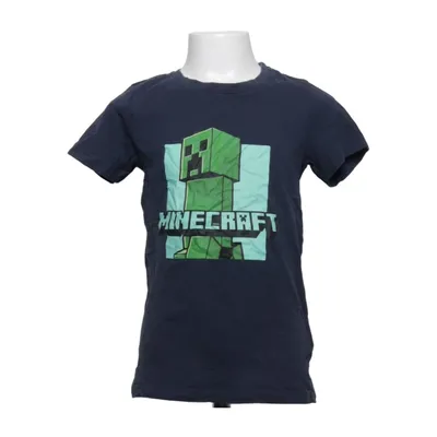 T-shirt (Bleu, Vert) de Mojang Coton