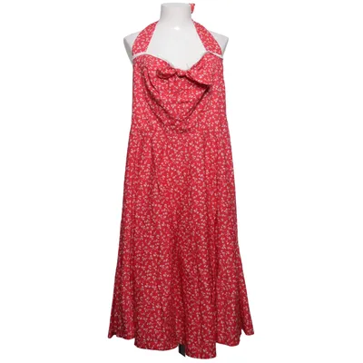 Robe (Rouge, Blanc) de Timeless Coton, Élasthane