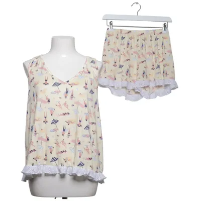 Pyjama (Gelb, Mehrfarbig) von Hanes Elasthan, Polyester