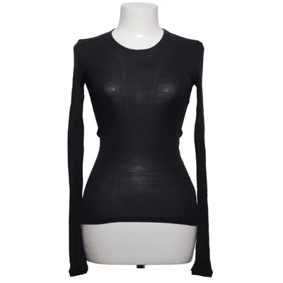 Long sleeve T-shirt (Black) from Arket Silk