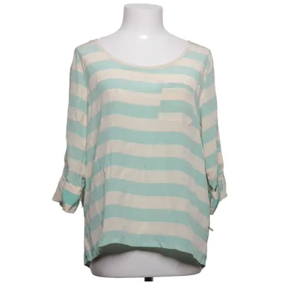 Blouse (Blue, Beige) from Maison Scotch Silk