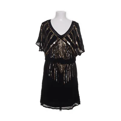 Jurk (Zwart, Meerkleurig) van Flash Woman Polyester, Viscose