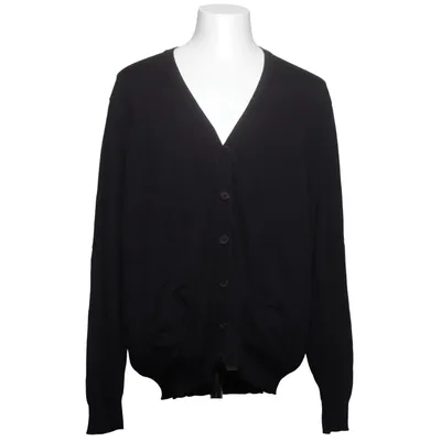 Strickjacke (Schwarz) von Maerz Muenchen Merinowolle