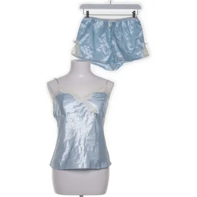 Pajamas (Blue) from Bodyzone by KappAhl Polyester, Cotton