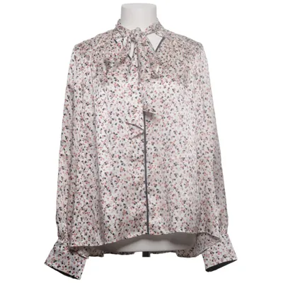 Blouse (Blanc, Multicolore) de Strenesse Soie