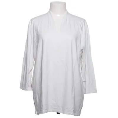 Blus (Vit) från Gabriella K. Bomull, Elastan, Modal