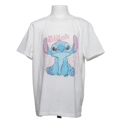 T-shirt (Blanc) de Disney Élasthane, Polyester