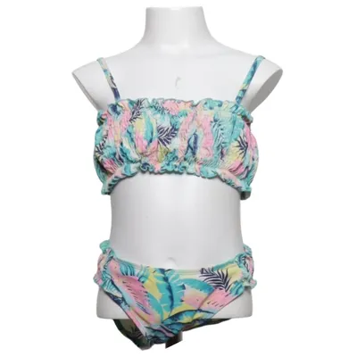 Bikini (Blauw, Meerkleurig) van Mango Elastaan, Polyamide, Polyester