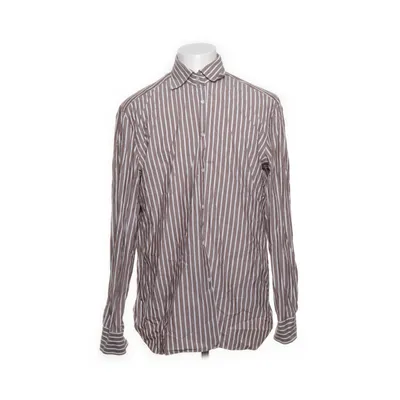 Chemise (Marron, Blanc) de Borrelli