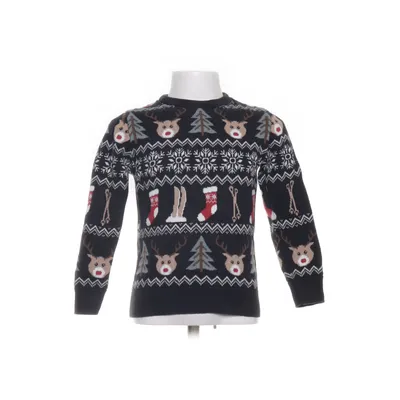 Christmas sweater (Black, Multicolored) from D.M.D by Denim Day Cotton