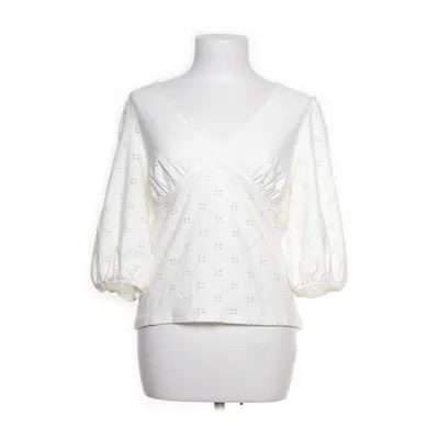 Blus (Vit) från KappAhl Bomull, Elastan, Polyester