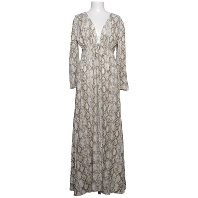 Maxi jurk (Beige, Bruin) van Melissa Odabash Viscose