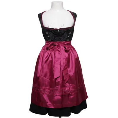 Dirndl (Sort, Pink) fra Turi Landhaus Bomuld, Polyamid, Polyester