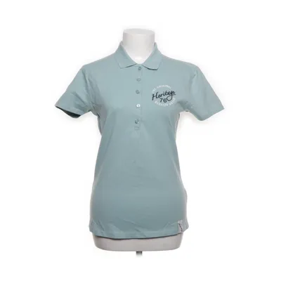 Pikétröja (Blå) från Heritage Bomull, Elastan