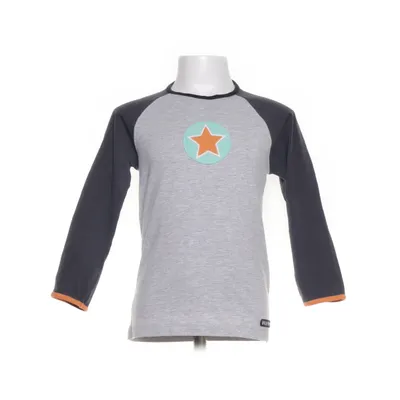 Lange mouwen shirt (Grijs, Zwart, Meerkleurig) van Villervalla Elastaan, Organisch katoen, Polyester