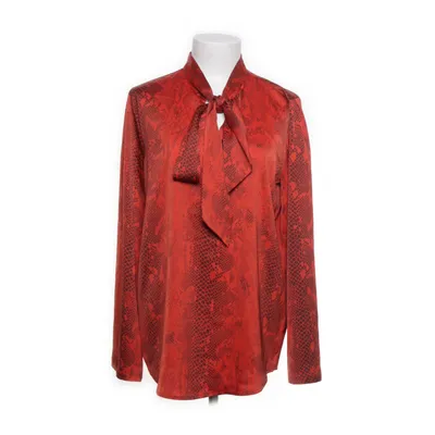 Blouse lavallière (Rouge, Marron, Multicolore) de Saint Tropez Polyester