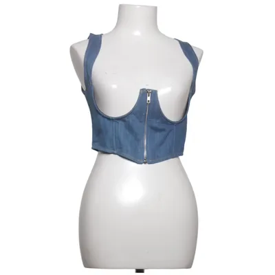 Crop top (Bleu) de Delias Coton