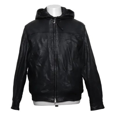Läderjacka (Svart) från COS Skinn, Polyester