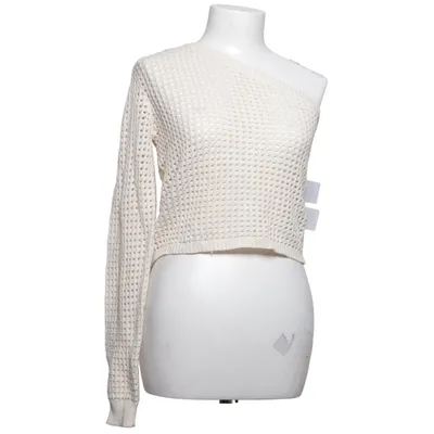 Top (Beige) fra NA-KD Reborn Akryl, Bomuld