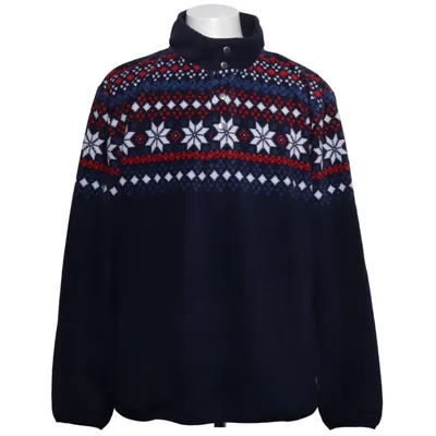 Fleece trui (Blauw, Meerkleurig) van Man by Tchibo Polyester