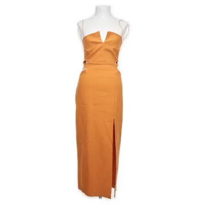 Långklänning (Orange) från Vesper Elastan, Nylon, Viskos