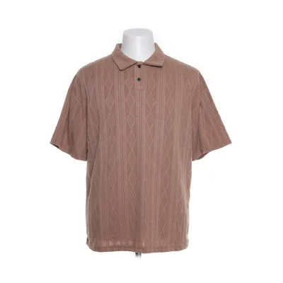 Polo shirt (Brown) from Manfinity Elastane, Polyester